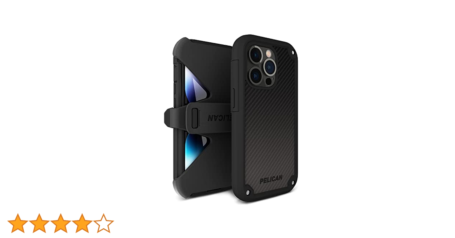 【Pelican】 iPhone 14 Pro Max 用 ケース Pelican Voyager (Clear) - iPhone 14 Pro Max Phone Case